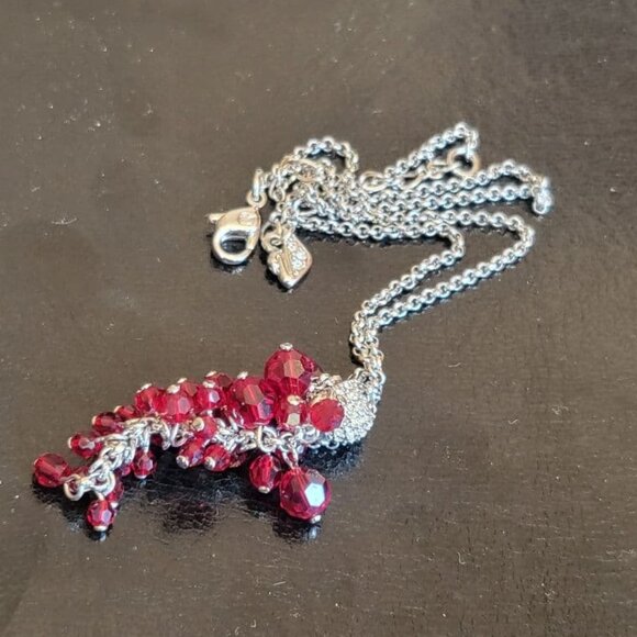 SWAROVSKI crystal rhodium necklace - Picture 6 of 7